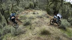 Ryan Howard &amp; Brandon Semenuk in Carmel Valley, California riding, during the filming of &quot;Parallel&quot; on February 7, 2019
