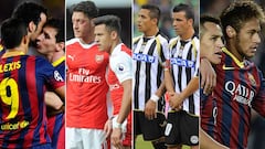 El once ideal con los compañeros de lujo que ha tenido Alexis