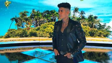 Imagen de Ferre en el plató de Supervivientes.