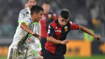 Kevin Agudelo en el Juventus - Genoa