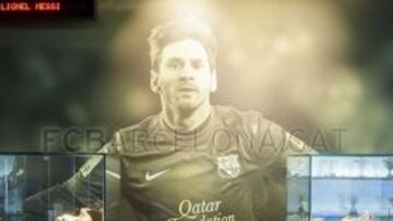 Messi ya está en el museo azulgrana.