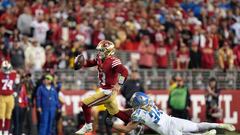 Who are the highest and lowest paid players in the San Francisco 49ers?