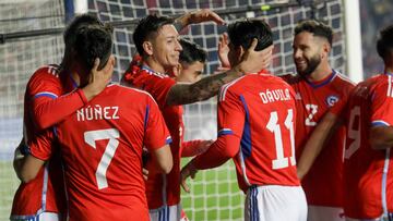La felicidad de la figura de la Roja: “Goles son amores”