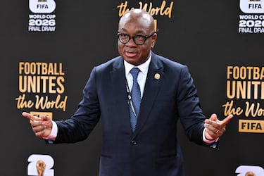 Yacine Idriss, presidente de la Federación Ivoriana de Fútbol (FIF) desde el 23 de abril de 2022.