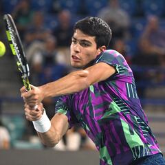 Resumen y resultado del Alcaraz - Rublev: Mubadala World Tennis Championship