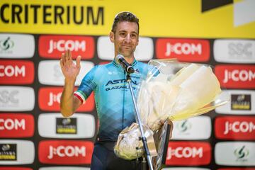 Ciclista de ruta italiano. Debutó en 2005 con el Fassa Bortolo y desde el 2022 compite con el Astana Qazaqstan Team, retirado con 38 años. Ha sido uno de los pocos ciclistas que se ha hecho con las tres Grandes Vueltas: la Vuelta a España en 2010, el Giro de Italia en 2013 y 2016, y el Tour de Francia en 2014. Ha ganado otras clásicas como el Giro de Lombardía en 2015 y 2017, la Clásica Bretaña o la Milán-San Remo.