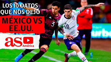 Los 10 datos que dejó el México vs Estados Unidos