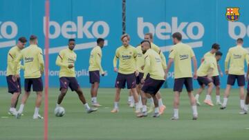 El Barcelona prepara su partido ante un Villarreal en racha