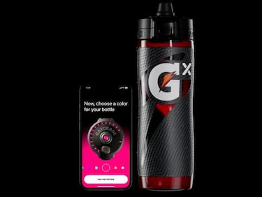 Gatorade GX Smart, una botella inteligente que usa tu sudor y te avisa de cuándo beber