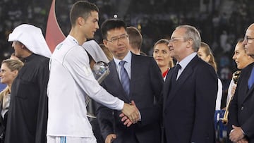 Florentino a Cristiano: "No hay dinero para tu mejora..."