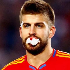 Piqué: "Me rompí la cara por España, ¡viva el Rey!"