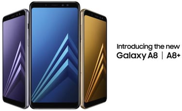 Samsung Galaxy A8 y Galaxy A8+ presentados oficialmente.