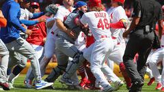 MLB suspends players involved in the Mets vs Cardinals bench clearing brawl