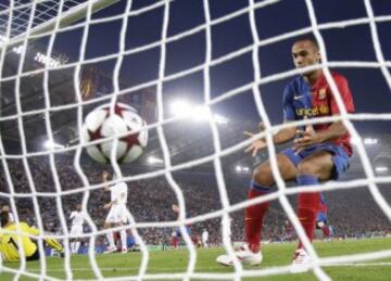 27 de mayo de 2009. La final de la Champions de ese año fue Barcelona-Manchester United en el Olímpico de Roma.
Eto'o marcó el 1-0.  