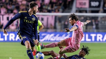 Lionel Messi no pudo hacer frente a la eliminación de Inter Miami frente a Vancouver Whitecaps en Concachampions.