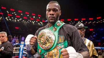 Deontay Wilder habla de lo que pedirá para pelear ante Anthony Joshua.