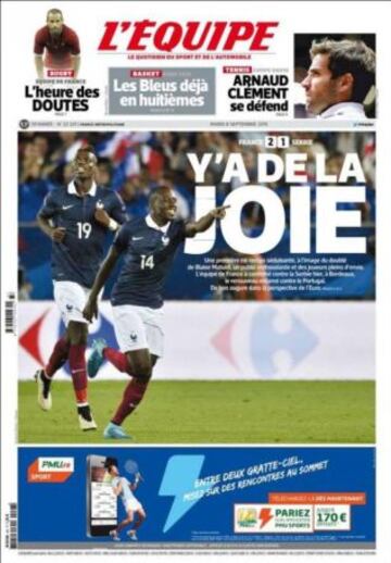 Portadas de la prensa deportiva