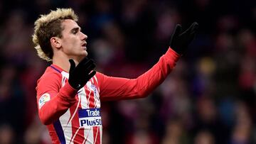 Griezmann, autor del segundo gol del Atlético de Madrid.