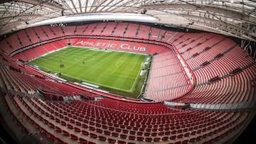 02/11/14 PARTIDO PRIMERA DIVISION
ATHLETIC DE BILBAO - SEVILLA
PANORAMICA VISTA INTERIOR ESTADIO NUEVO SAN MAMES