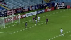 La extraña noche de Benegas: todo el continente vio esta jugada