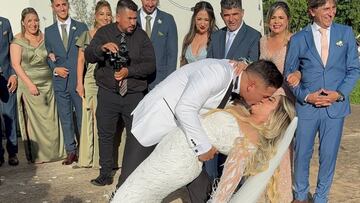 Guillermo Paiva se casa con una influencer que ama a Colo Colo y llegan jugadores chilenos al matrimonio