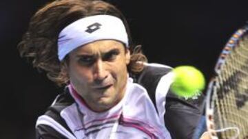 <b>COMBATE. </b>David Ferrer se dejó ante Berdych el liderato del Grupo A y eso le hará combatir con Federer.