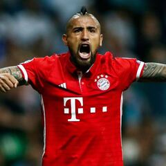 Arturo Vidal quiere olvidar al Madrid con un impresionante récord en ligas