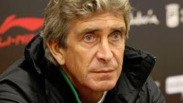 Pellegrini quiere "ratificar la mejoría" ante el Deportivo