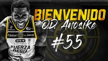 Oderah Anosike vuelve a Fuerza Regia para la LNBP 2020