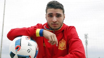 El delantero de la selecci&oacute;n espa&ntilde;ola sub-17, Abel Ruiz.