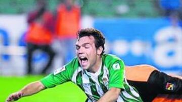 <b>JUGADA DECISIVA. </b>Esta es la acción en la que Rodri le robó el balón a Doblas y cuando fue a definir cayó. El árbitro le sacó la segunda amarilla por fingir.