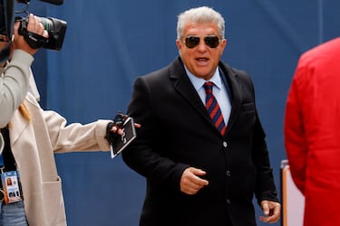 Joan Laporta, presidente del Fútbol Club Barcelona.