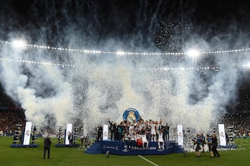 La celebración de la Champions 13 del Real Madrid en imágenes