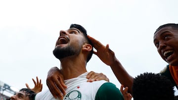 Palmeiras braved the lightning to defeat Al Ahly 2-0 the Club World Cup.