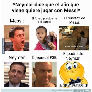 Real Madrid y Barcelona, protagonistas de los mejores memes