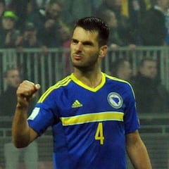 Spahic, ex del Sevilla, herido grave tras un accidente de tráfico