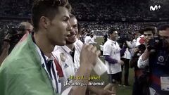 Cristiano to Bale on lack of LaLiga trophy: "A f**king joke"