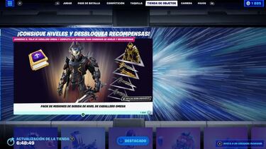 Fortnite: Pack de Misiones de Subida de Nivel de Caballero Omega ya disponible