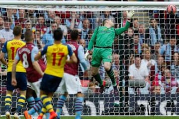 El golazo de Alexis Sánchez en la final de la FA Cup. Incluso Lego recreó el tanto.