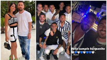 Así festejó su cumpleaños 35 Leo Messi: familia, amigos y compañeros de la Selección argentina