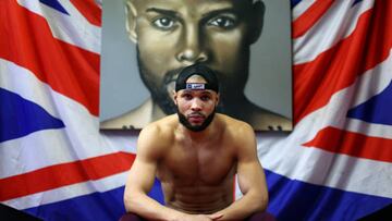 BRIGHTON, ENGLAND - JANUARY 13: Chris Eubank Jr poses for a photo during a training session at Brighton & Hove Boxing Gym on January 13, 2023 in Brighton, England. (Photo by Bryn Lennon/Getty Images)