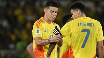 Lucho Díaz vuelve ante Argentina.