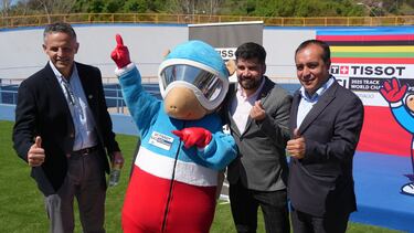 Armin se presenta en Curicó y activa la cuenta regresiva del Mundial de Ciclismo de Pista Tissot UCI 2025