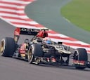 Grosjean comienza mandando en los primeros libres