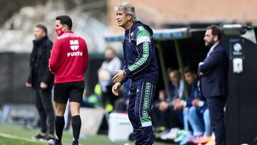 Pellegrini, ante el Celta. 