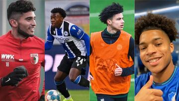 Ricardo Pepi, George Bello, Justin Che y Kevin Paredes son las nuevas caras estadounidenses en la Bundesliga