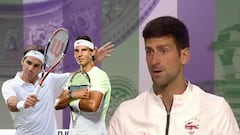 Djokovic elogia a Federer y Nadal: No habrán otros 3 iguales