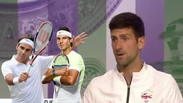 No volveremos a ver a 3 iguales: Djokovic, hablando de Nadal y Federer nada más ganar