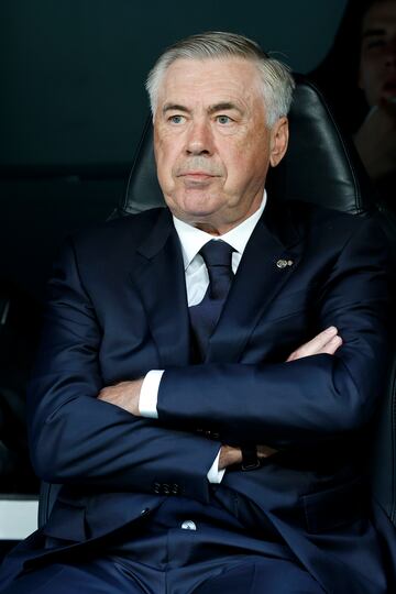 Carlo Ancelotti, entrenador del Real Madrid.