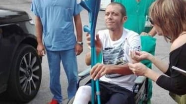 Rossi: un empleado del hospital roba la radiografía de su lesión